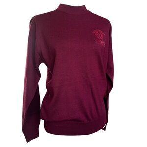Vintage 1990’s Authentic Versace Jeans Logo Pullover Sweater